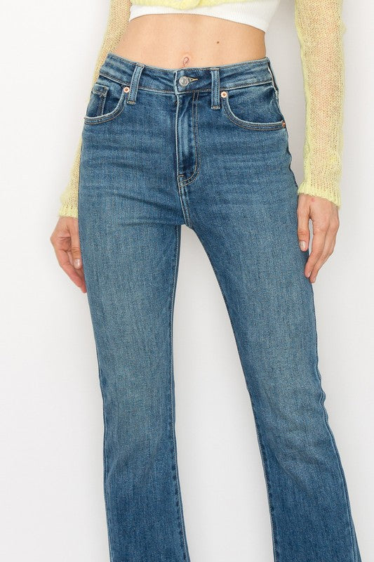 PLUS SIZE  - HIGH RISE BOOT CUT